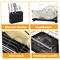 Countertop Dish Drying Rack, Stainless Steel Dish Drainer with Utensil Holder